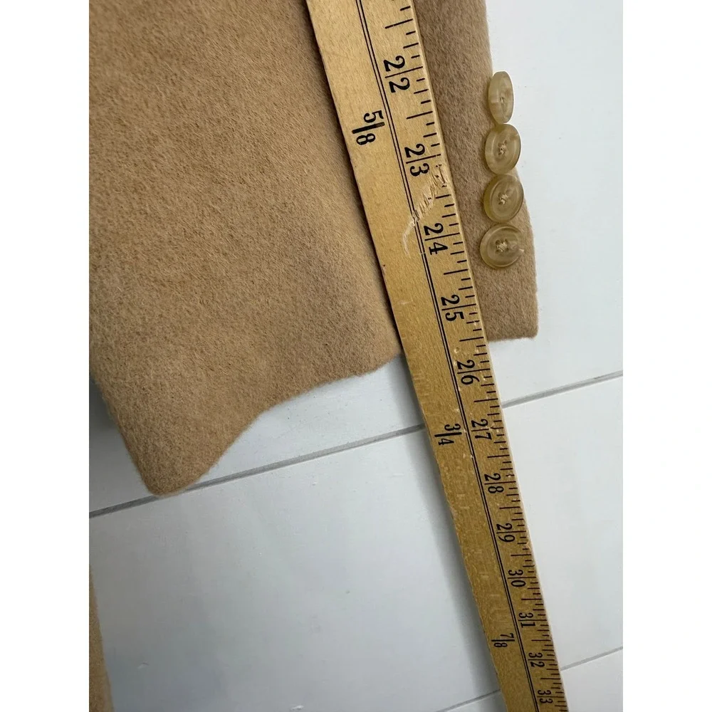 LAUREN RALPH LAUREN 100% Camel Hair Blazer Men 42L Sport Coat LUXURY